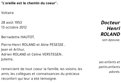 Henri ROLAND