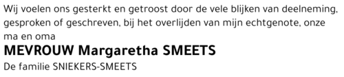 Margaretha Smeets