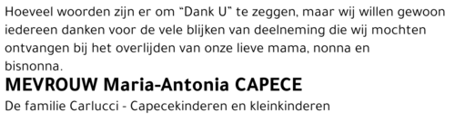 Maria-Antonia CAPECE