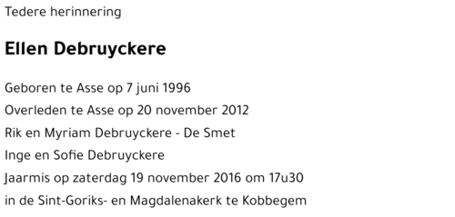 Ellen DEBRUYCKERE