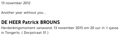 Patrick Brouns