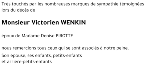 Victorien WENKIN