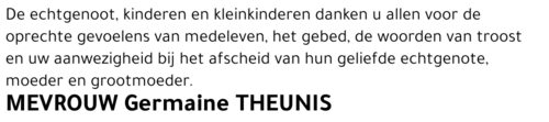 Germaine Theunis