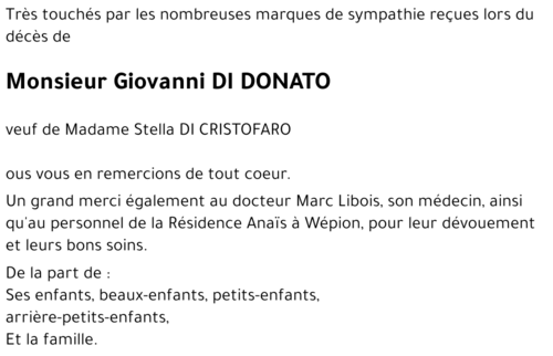 Giovanni DI DONATO