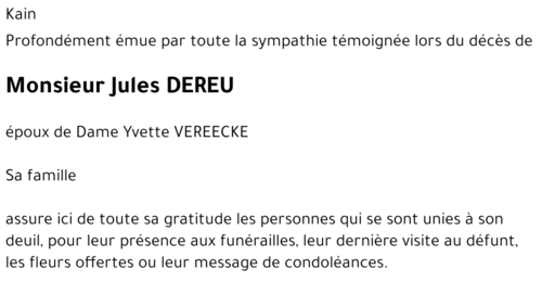Jules DEREU