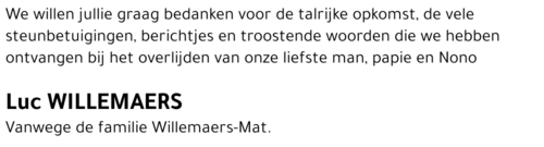 Luc WILLEMAERS