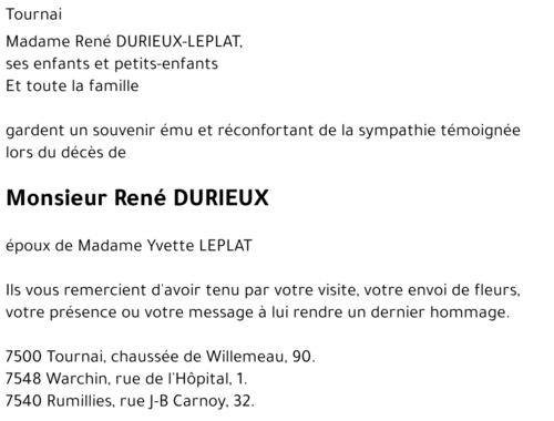 René DURIEUX