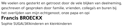 Francis Broeckx