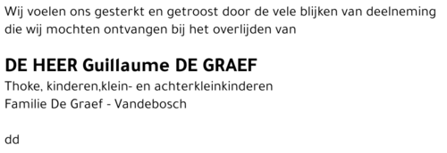Guillaume De Graef