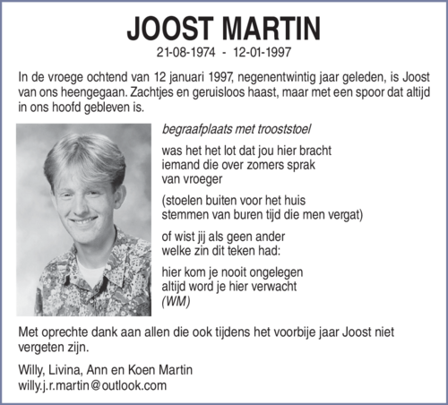 Joost Martin