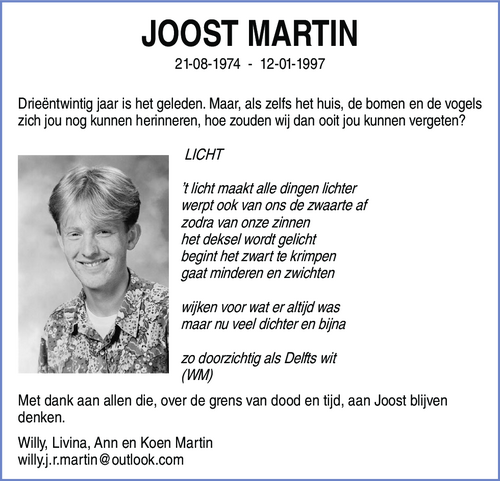 Joost Martin