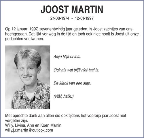 Joost Martin