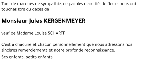 Jules KERGENMEYER