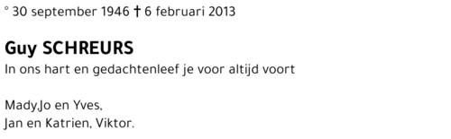Guy Schreurs