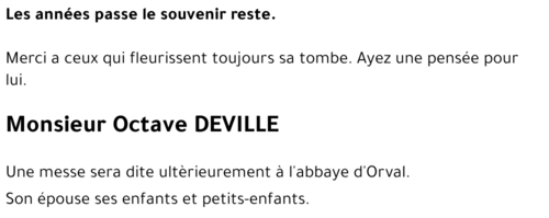 Octave DEVILLE