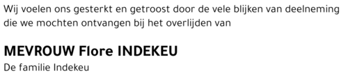 Flore Indekeu