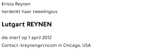 Lutgart REYNEN
