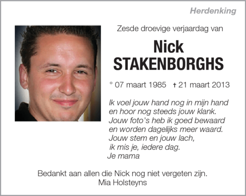 Nick Stakenborghs