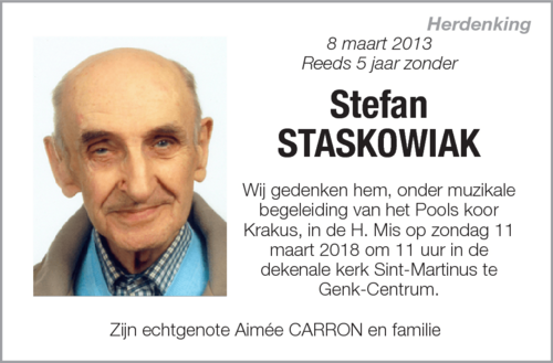Stefan STASKOWIAK