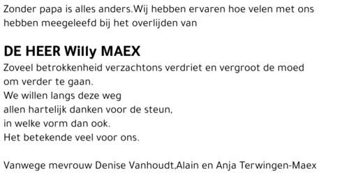Willy Maex