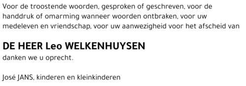 Leo Welkenhuysen