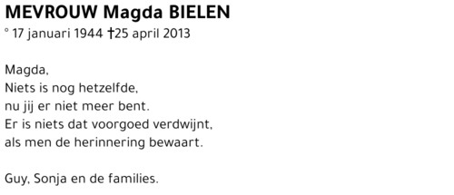 Magda Bielen