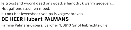 Hubert Palmans