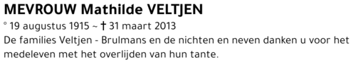 Mathilde Veltjen