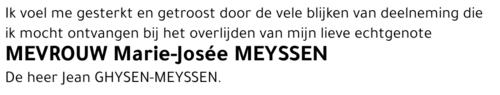 Marie-Josée Meyssen