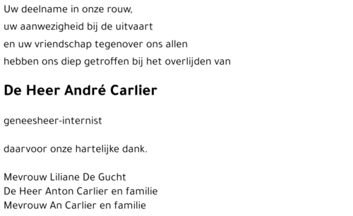 André CARLIER