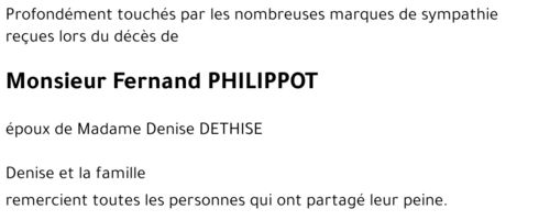 Fernand PHILIPPOT