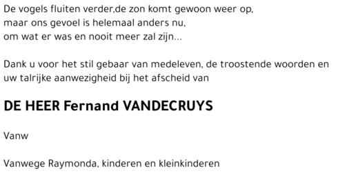 Fernand Vandecruys