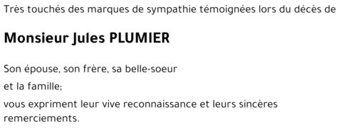 Jules PLUMIER