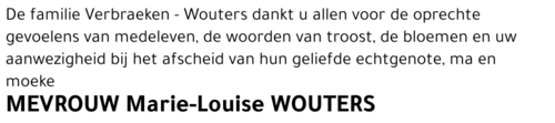 Marie-Louise Wouters