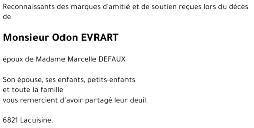 Odon EVRART
