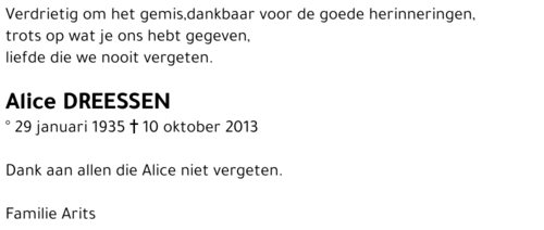 Alice Dreessen