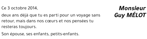 Guy MELOT