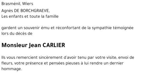 Jean Gaston CARLIER