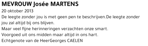 Josée MARTENS
