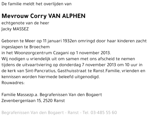 Corry Van Alphen