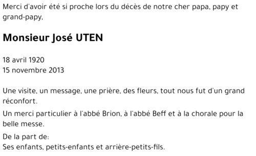 José UTEN