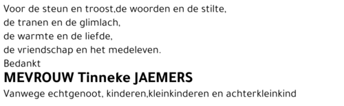 Tinneke Jaemers
