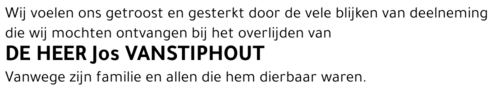 Jos Vanstiphout