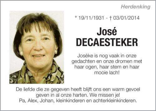 José Decaesteker