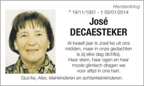 José Decaesteker