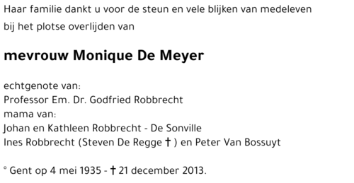 Monique De Meyer