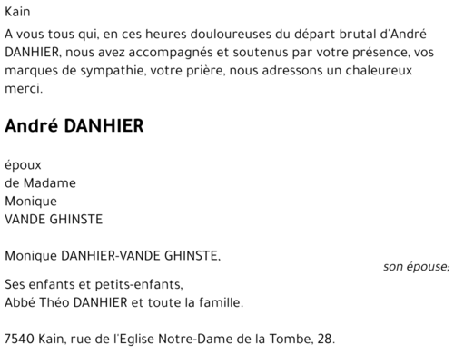 André DANHIER
