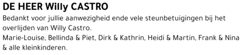 Willy CASTRO