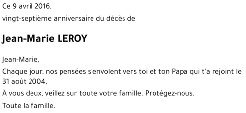 Jean-Marie LEROY