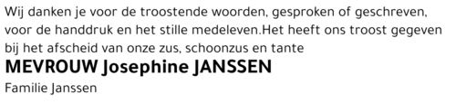 Josephine JANSSEN